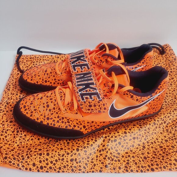 NEW Nike Zoom Rival SD 4 Track & Field Throwing Shoes FV2334-900 Size 14 Orange